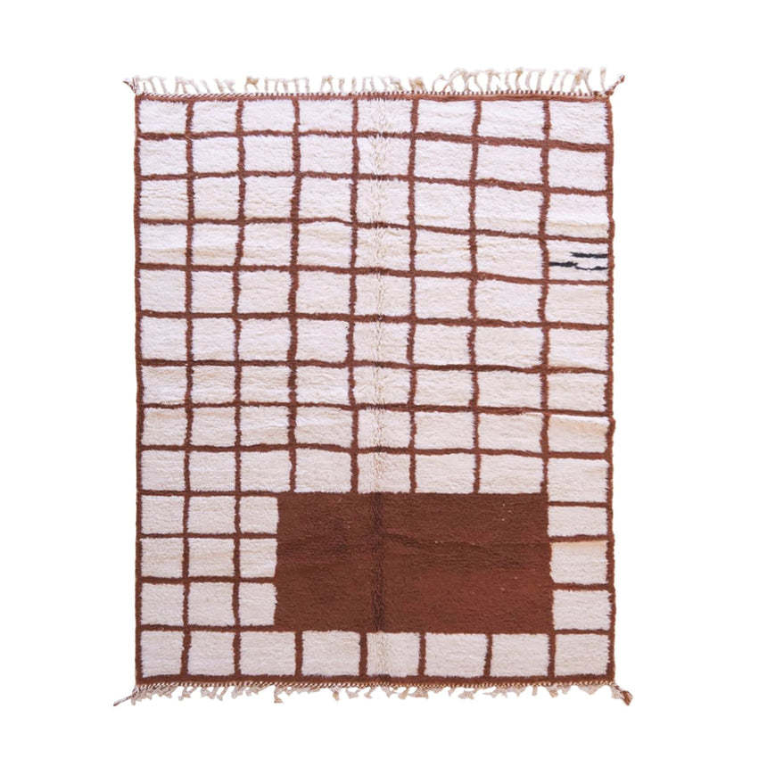 Tapis berbère marocain moderne en laine - tapis sur mesure - AFKliving