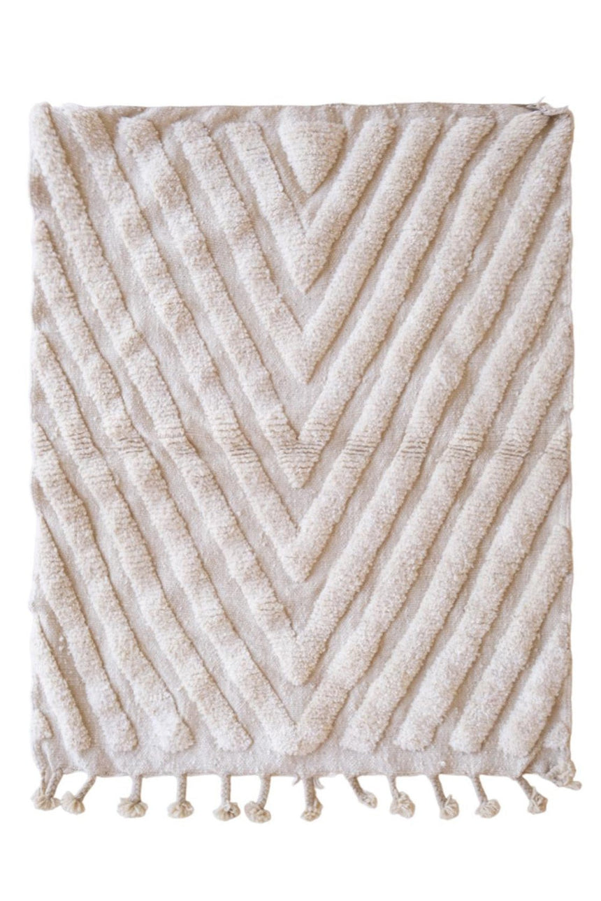 Tapis Berbere marocain pure laine 125 x 157 cm - AFKliving