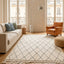 Berber diamond rug with elegant design 150 cm x 250 cm