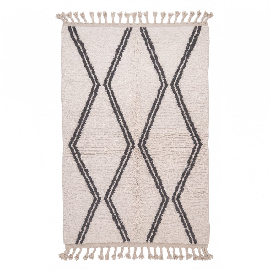 Tapis berbère marocain pure laine 151 x 243 cm - AFKliving