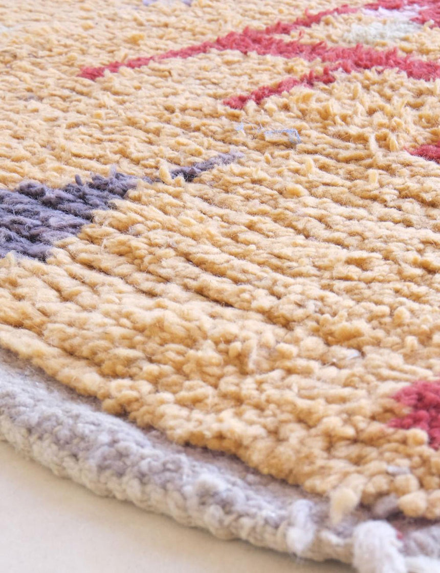 Tapis berbère marocain pure laine 151 x 248 cm - AFKliving