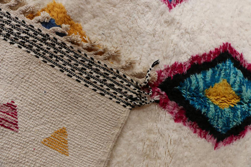 Tapis Berbere marocain pure laine 153 x 244 cm - AFKliving