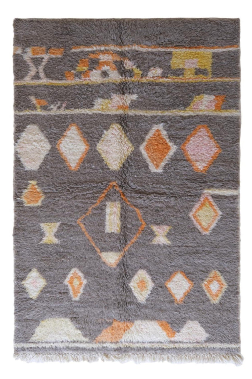 Tapis Berbere marocain pure laine 159 x 242 cm - AFKliving