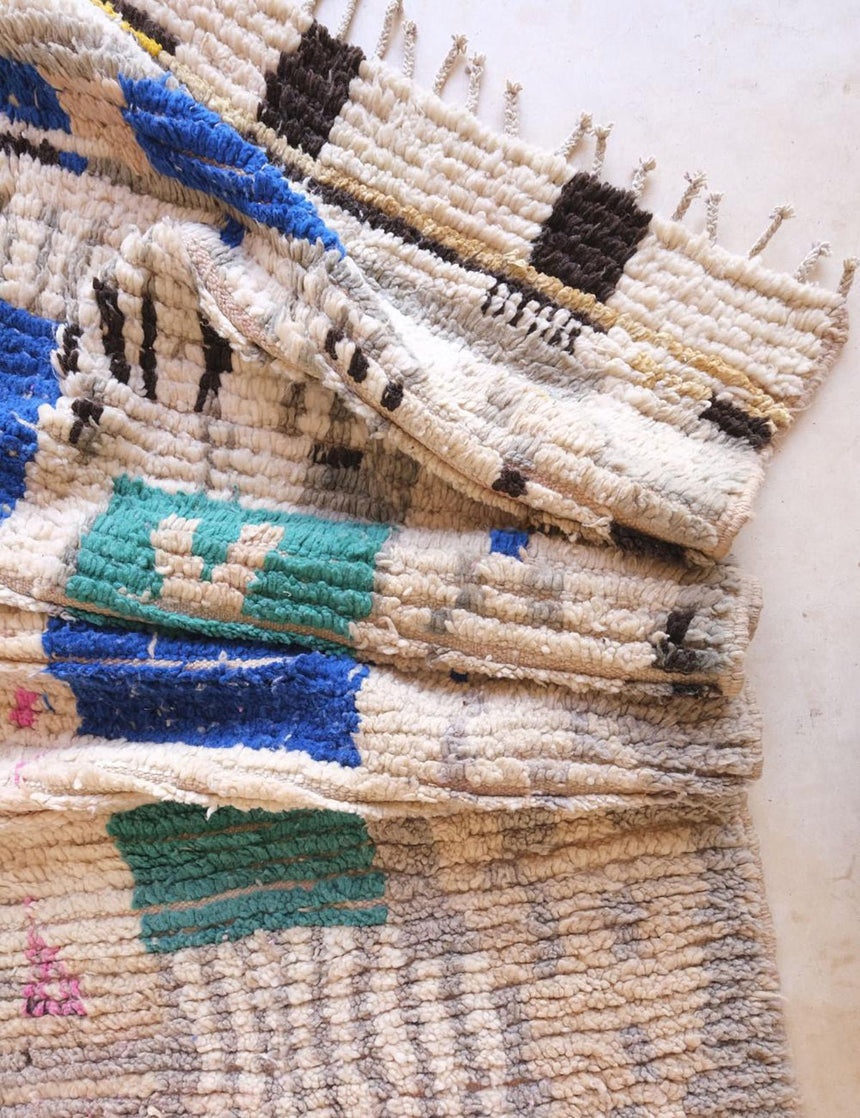 Tapis berbère marocain pure laine 164 x 306 cm - AFKliving