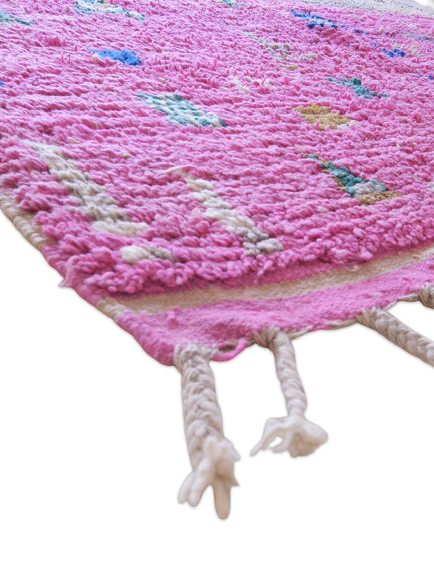 Tapis berbère marocain pure laine 164 x 306 cm - AFKliving