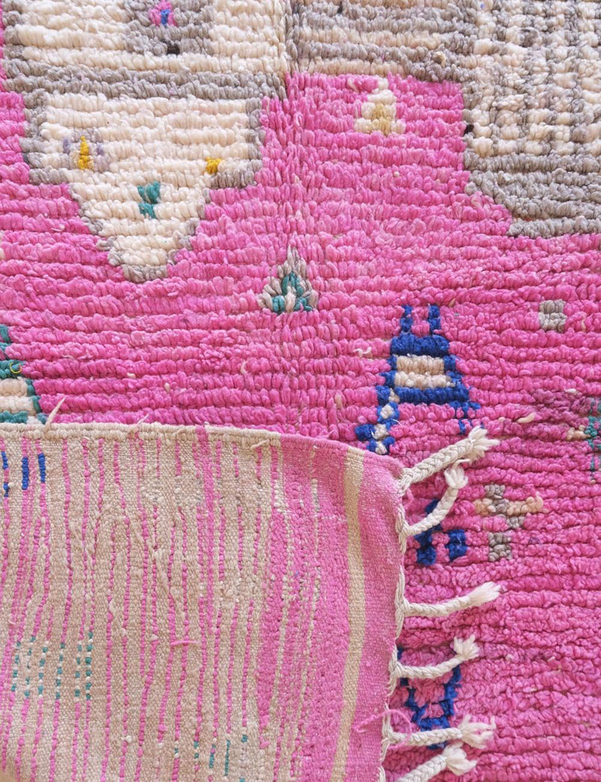 Tapis berbère marocain pure laine 164 x 306 cm - AFKliving