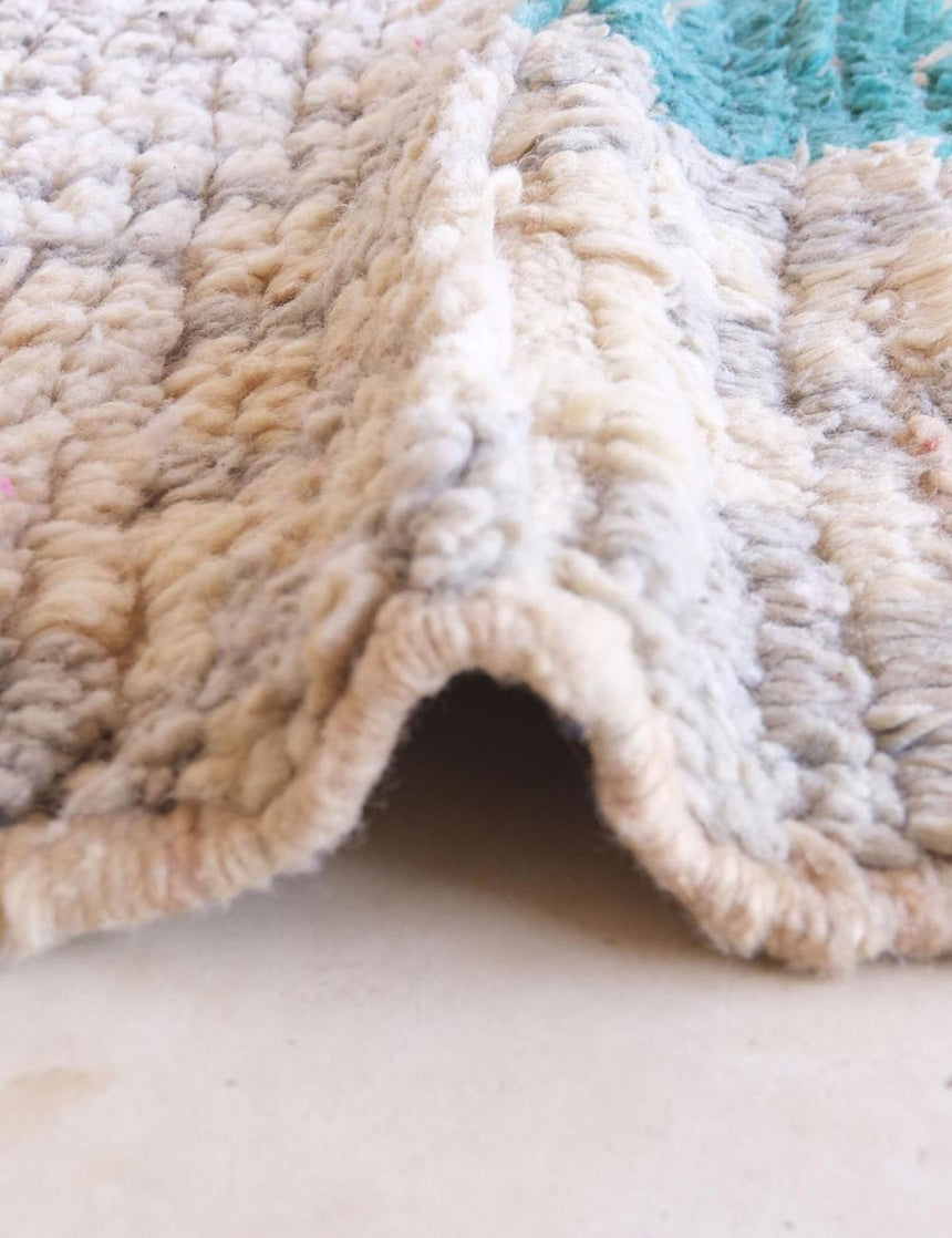 Tapis berbère marocain pure laine 164 x 306 cm - AFKliving