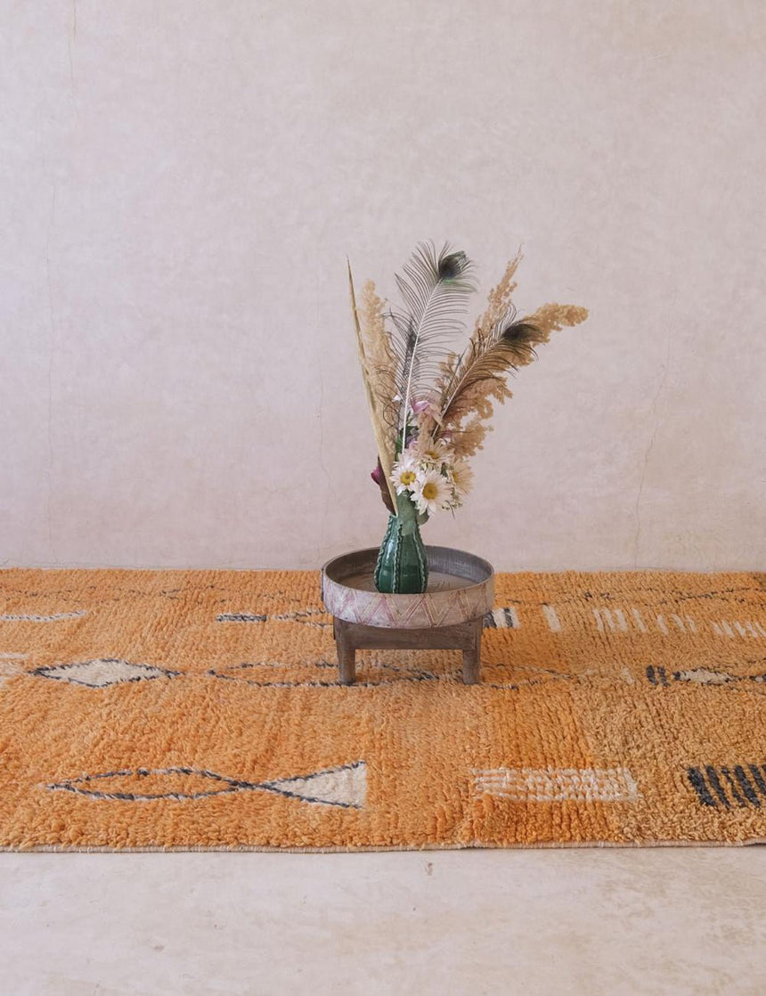 Tapis berbère marocain pure laine 170 x 271 cm - AFKliving