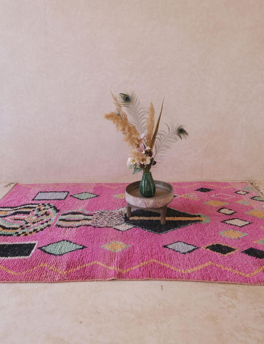 Tapis berbère marocain pure laine 172 x 273 cm - AFKliving