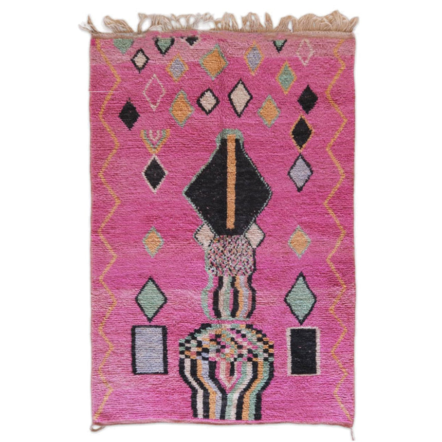 Tapis berbère marocain pure laine 172 x 273 cm - AFKliving