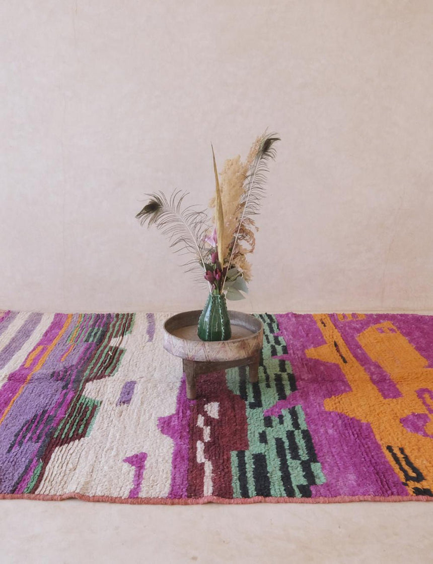 Tapis berbère marocain pure laine 174 x 264 cm - AFKliving