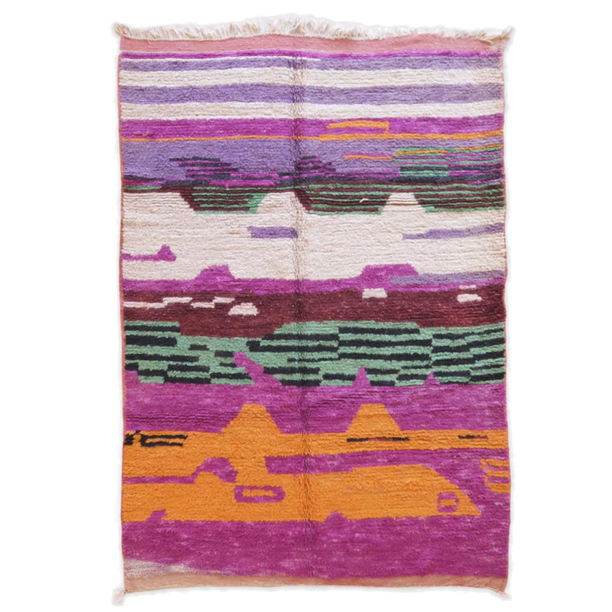 Tapis berbère marocain pure laine 174 x 264 cm - AFKliving