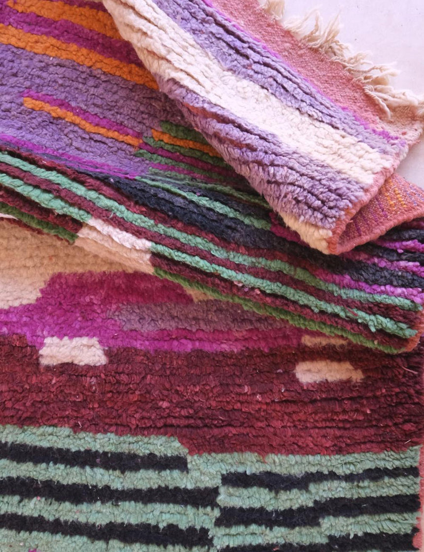 Tapis berbère marocain pure laine 174 x 264 cm - AFKliving