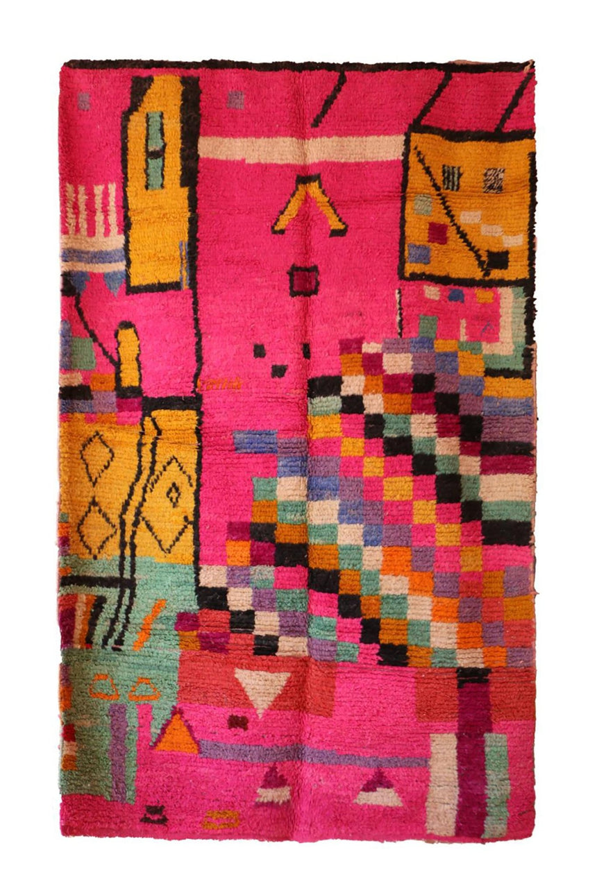 Tapis Berbere marocain pure laine 174 x 275 cm - AFKliving