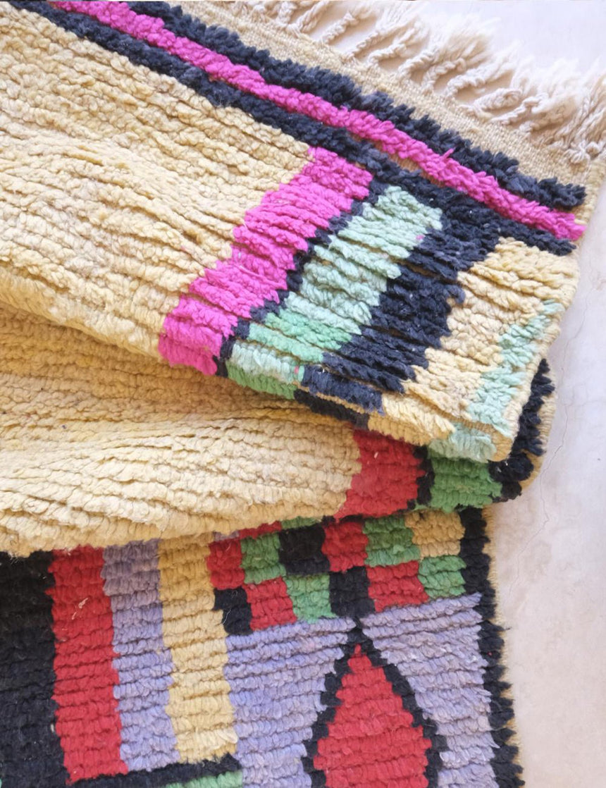 Tapis berbère marocain pure laine 175 x 247 cm - AFKliving