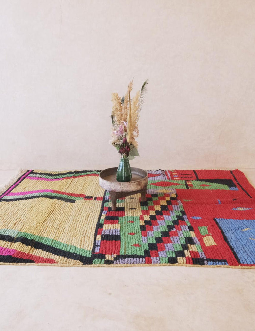 Tapis berbère marocain pure laine 175 x 247 cm - AFKliving