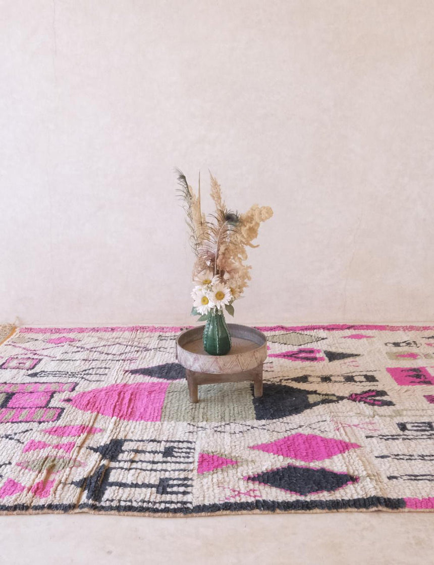 Tapis berbère marocain pure laine 179 x 274 cm - AFKliving