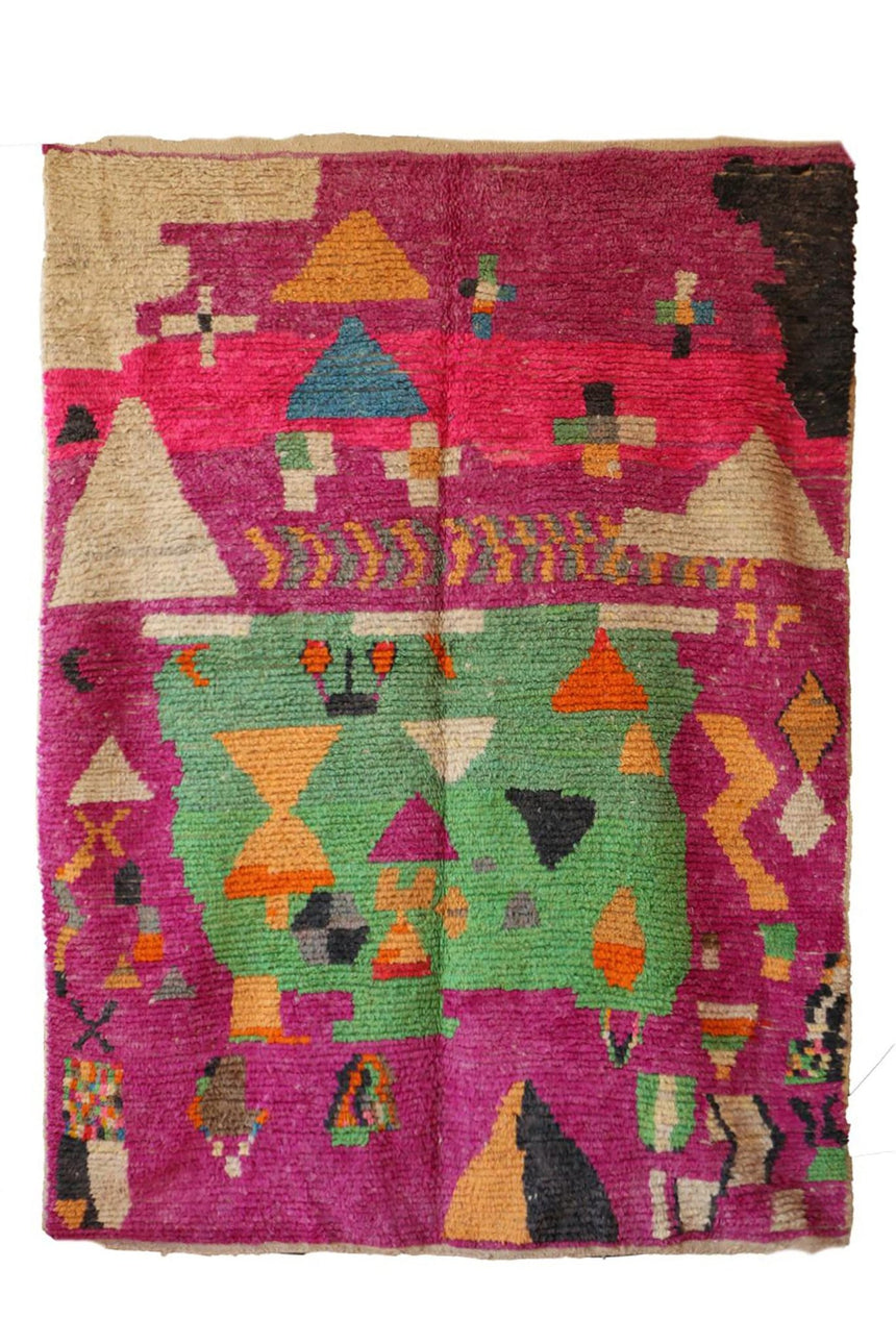 Tapis Berbere marocain pure laine 180 x 249 cm - AFKliving