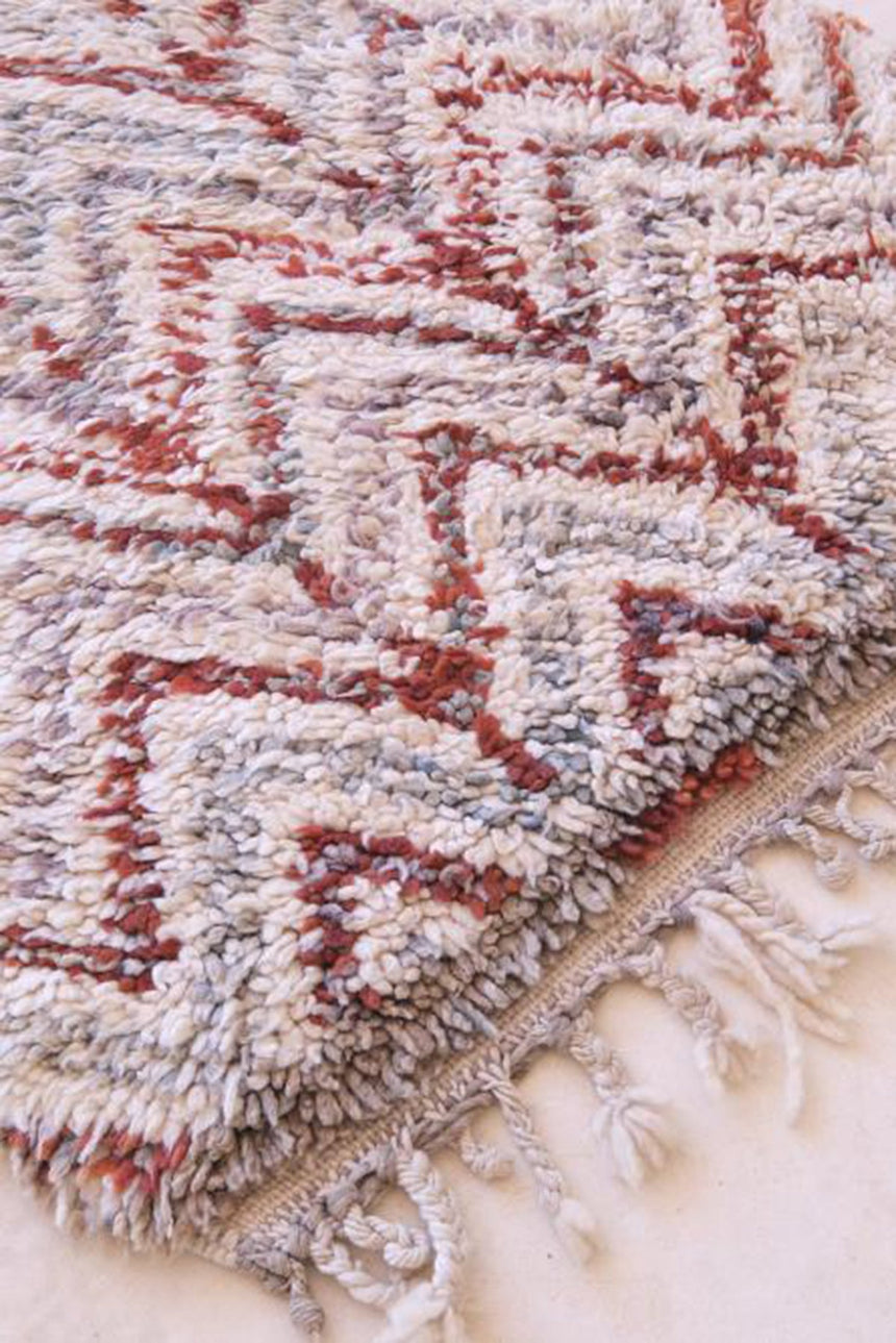 Tapis Berbere marocain pure laine 181 x 76 cm VENDU - AFKliving