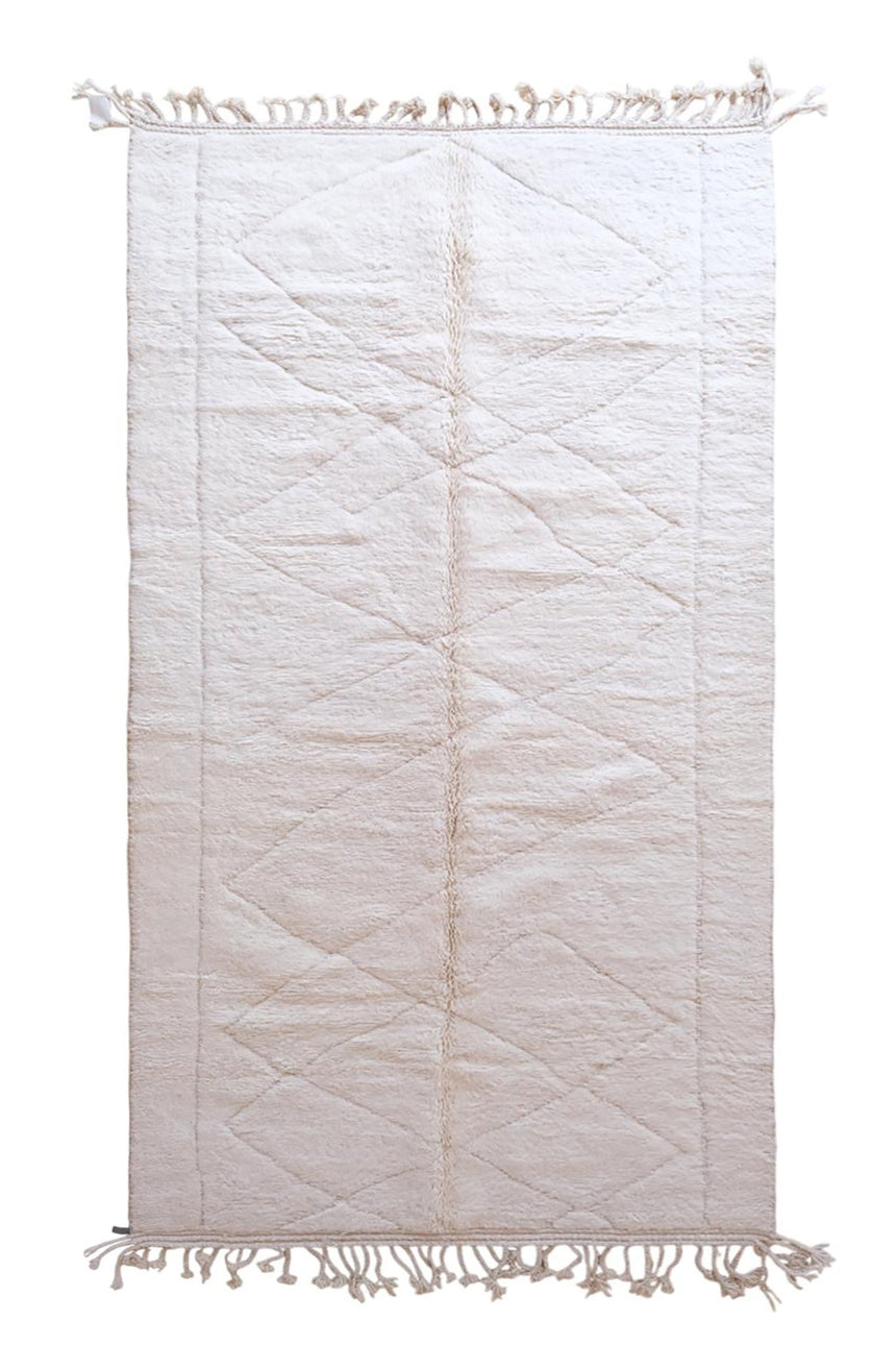 Tapis berbere marocain pure laine 185 x 358 cm - AFKliving