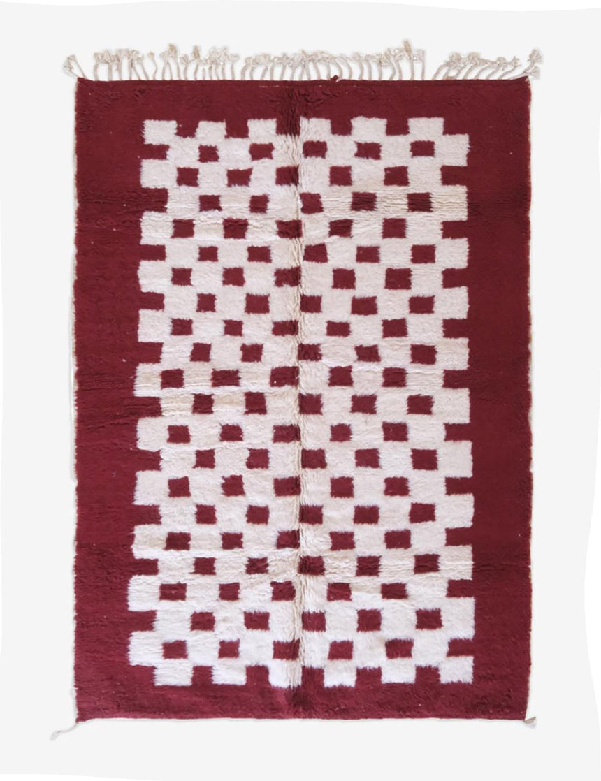 Tapis berbere marocain pure laine 188 x 269 cm - AFKliving