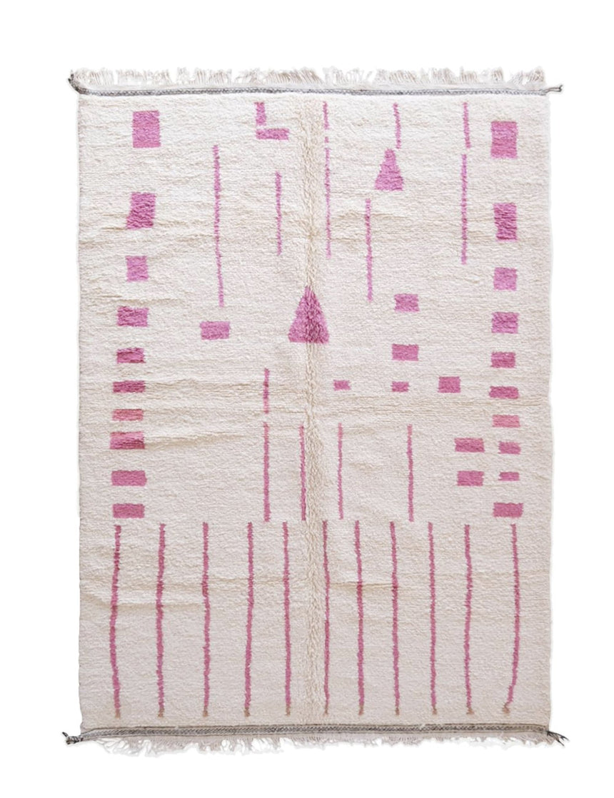 Tapis berbere marocain pure laine 197 x 303 cm - AFKliving
