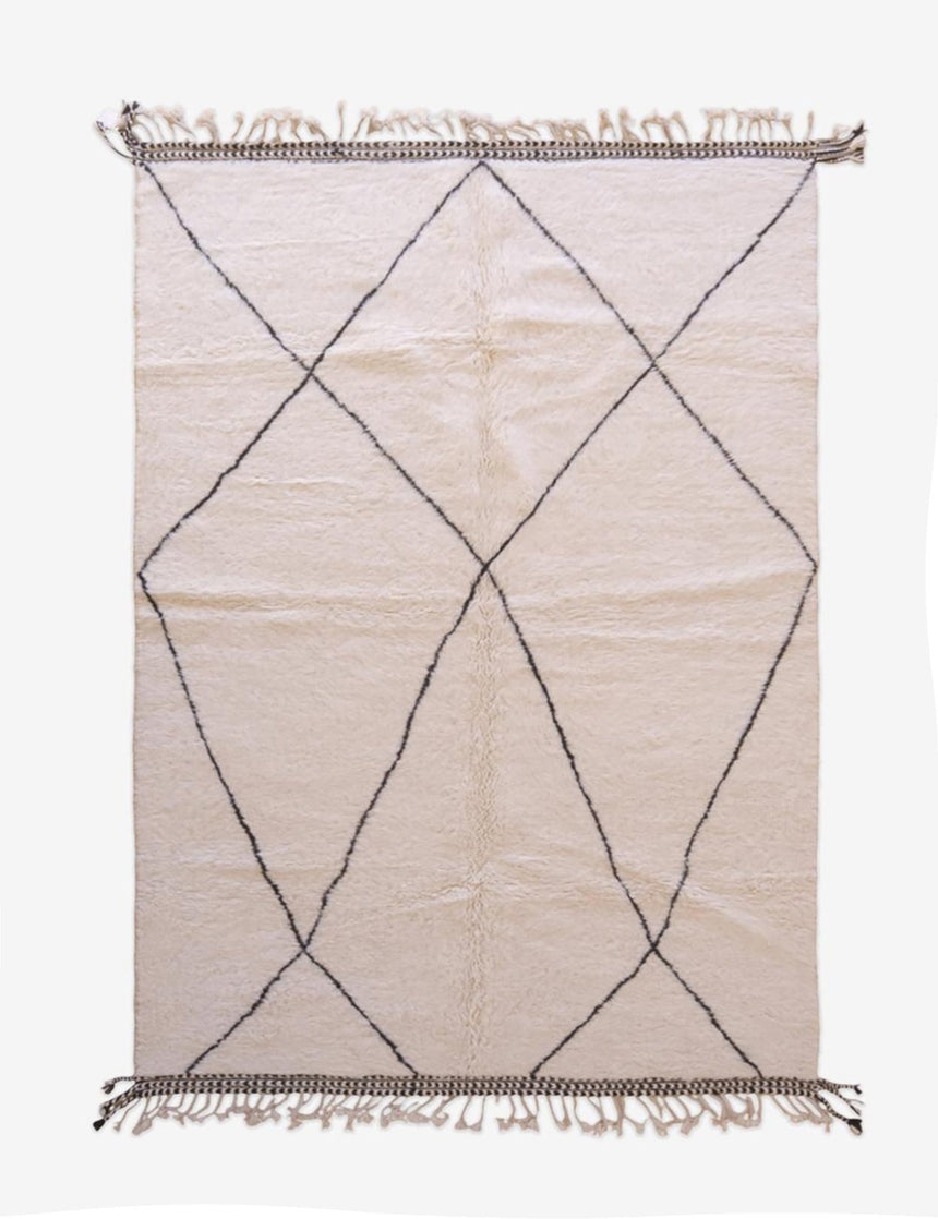 Tapis berbere marocain pure laine 200 x 300 cm - AFKliving