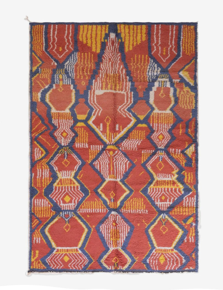 Tapis berbere marocain pure laine 207 x 303 cm - AFKliving