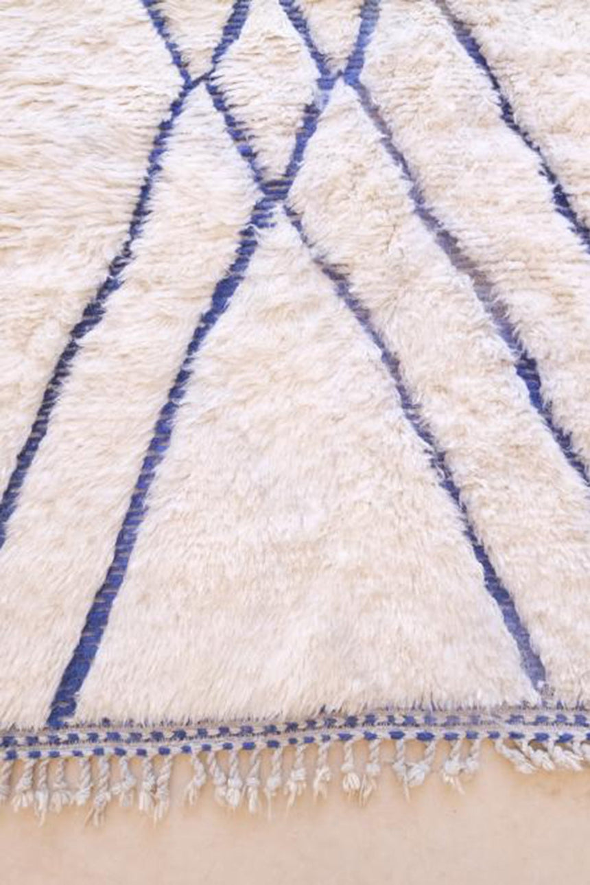 Tapis Berbere marocain pure laine 214 x 152 cm - AFKliving