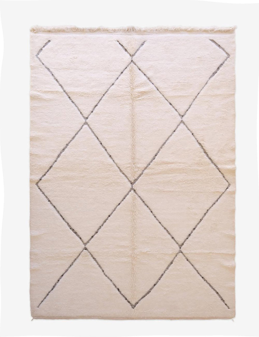 Tapis berbere marocain pure laine 227 x 345 cm - AFKliving