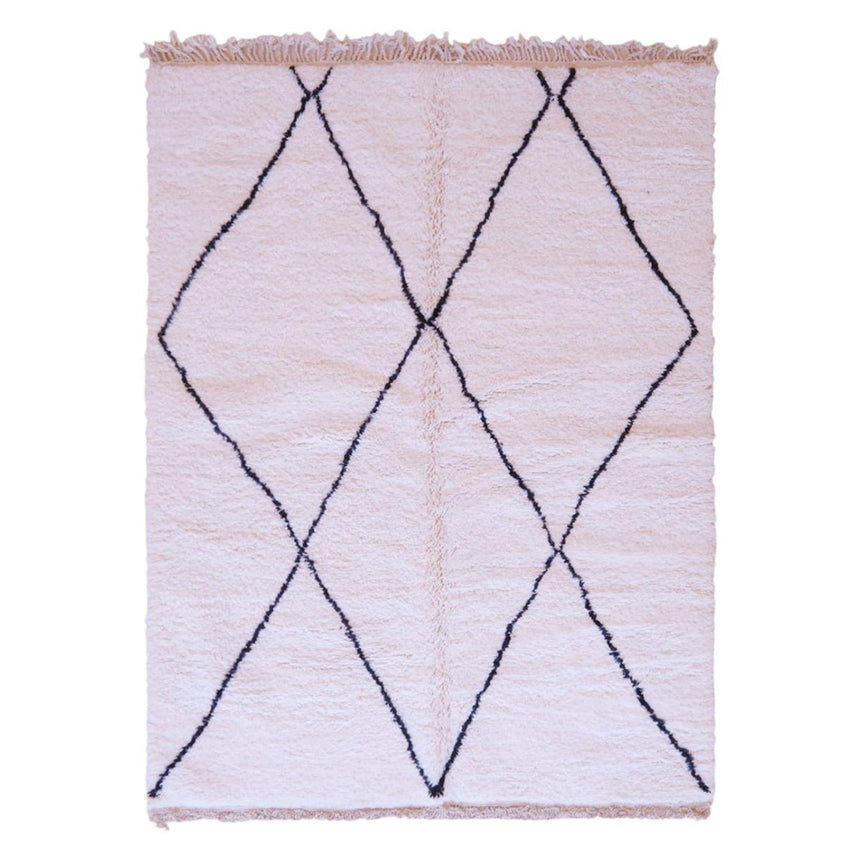 Tapis Berbere marocain pure laine 239 x 172 cm - AFKliving