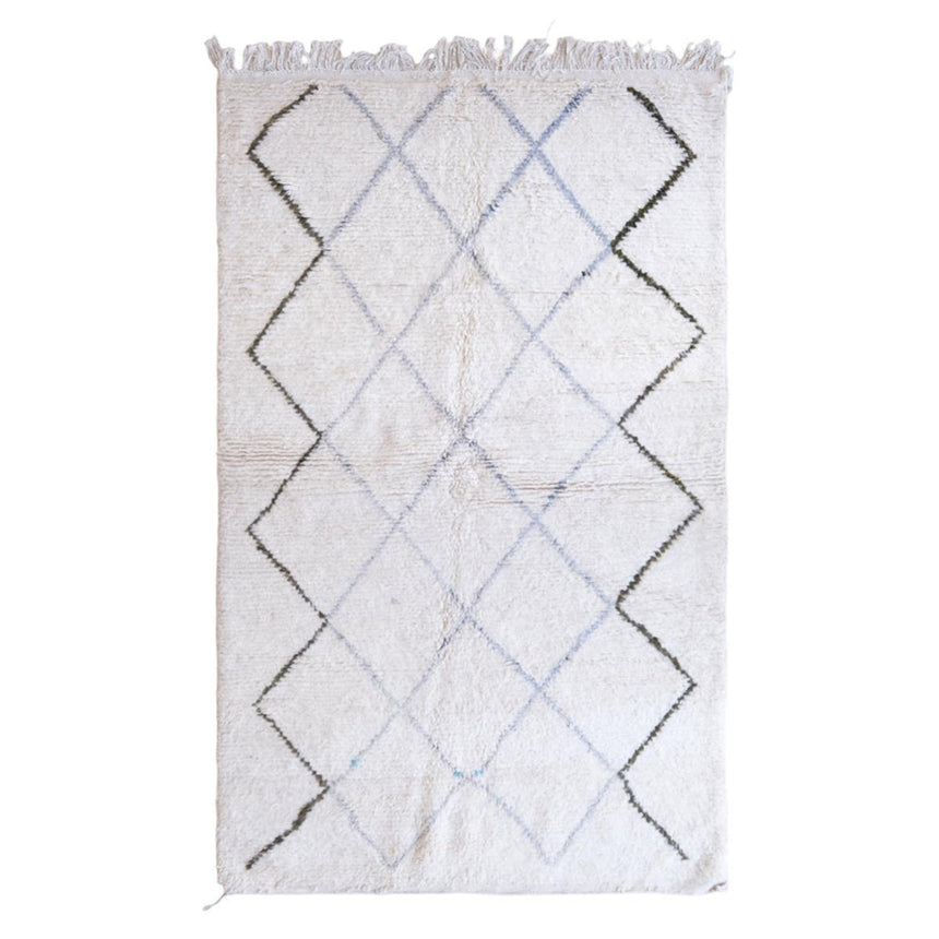 Tapis Berbere marocain pure laine 245 x 148 cm - AFKliving