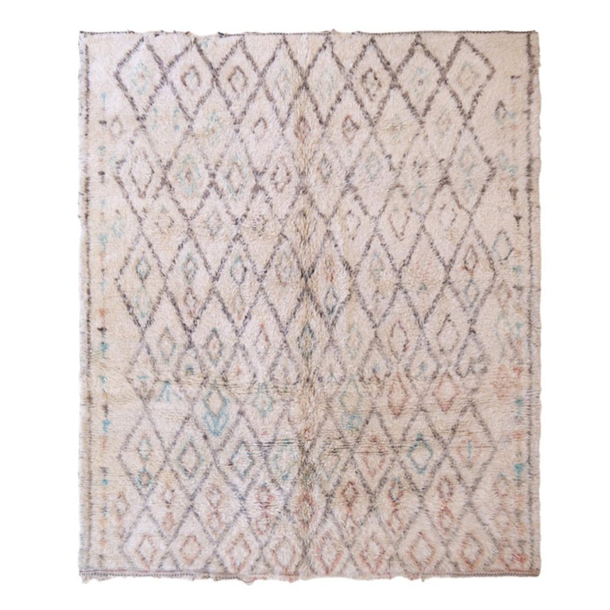 Tapis Berbere marocain pure laine 246 x 215 cm - AFKliving