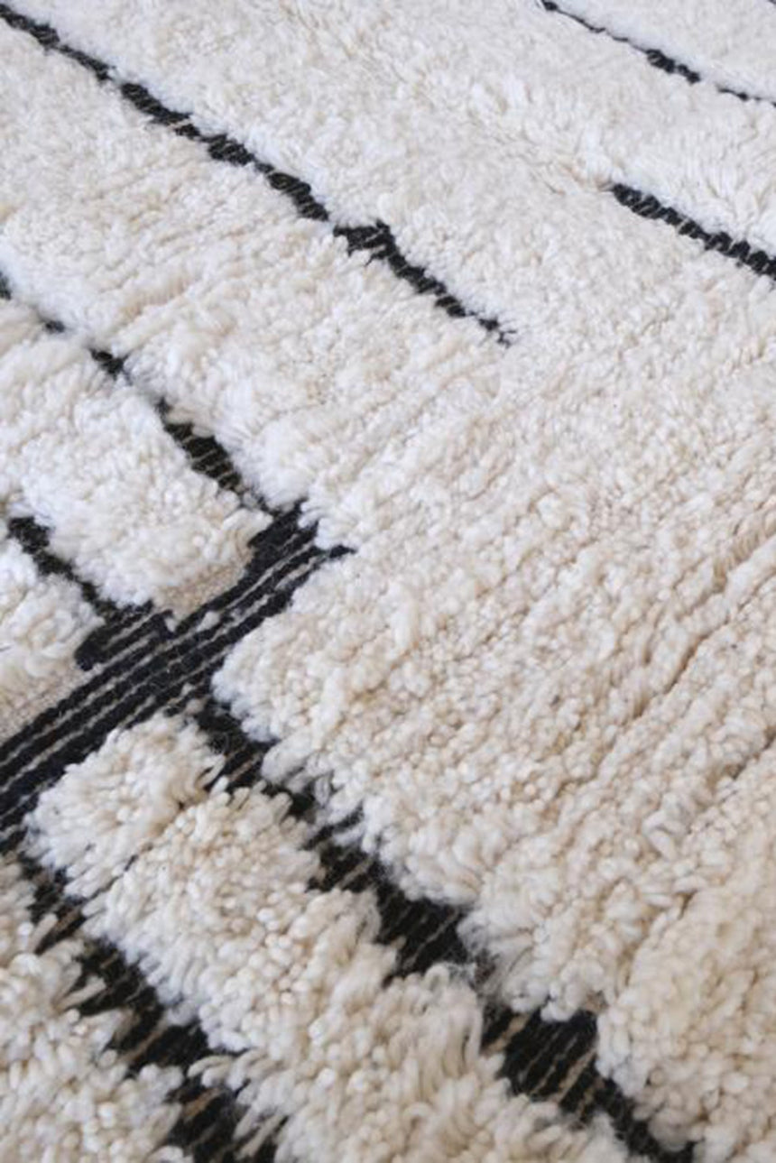 Tapis Berbere marocain pure laine 254 x 156 cm - AFKliving