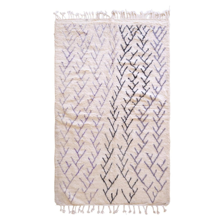 Tapis Berbere marocain pure laine 255 x 150 cm - AFKliving