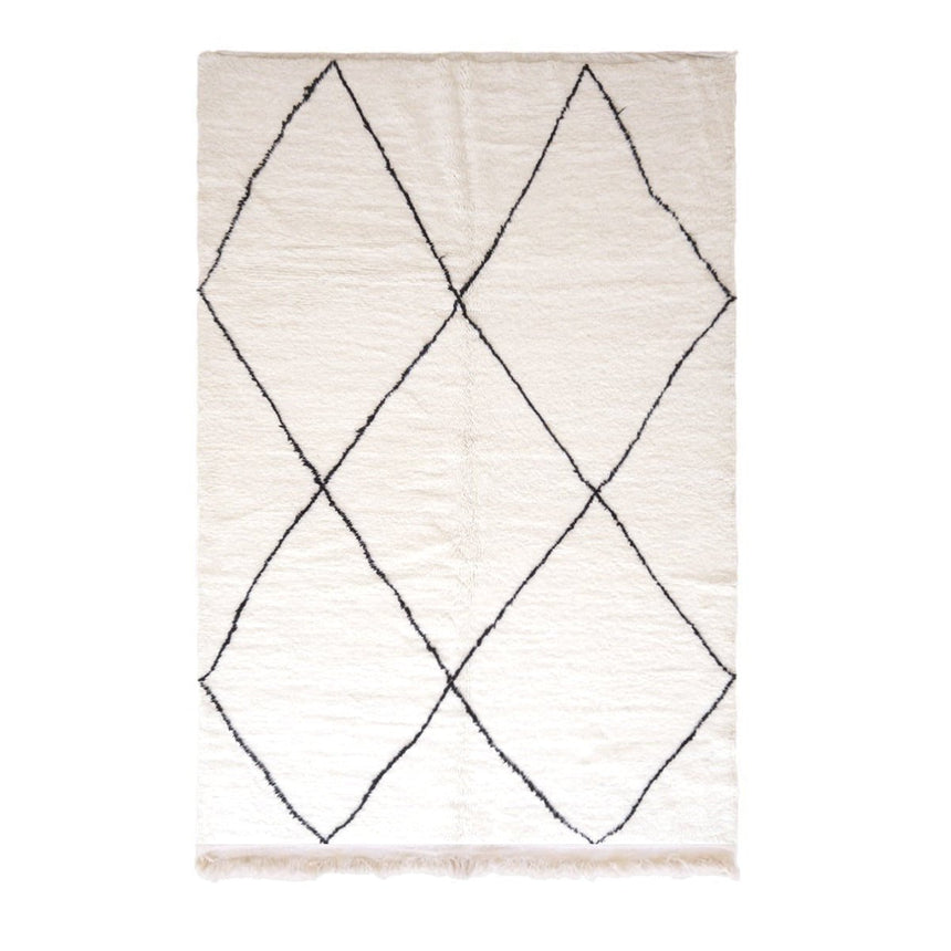 Tapis berbère marocain pure laine 304 x 204 cm - AFKliving