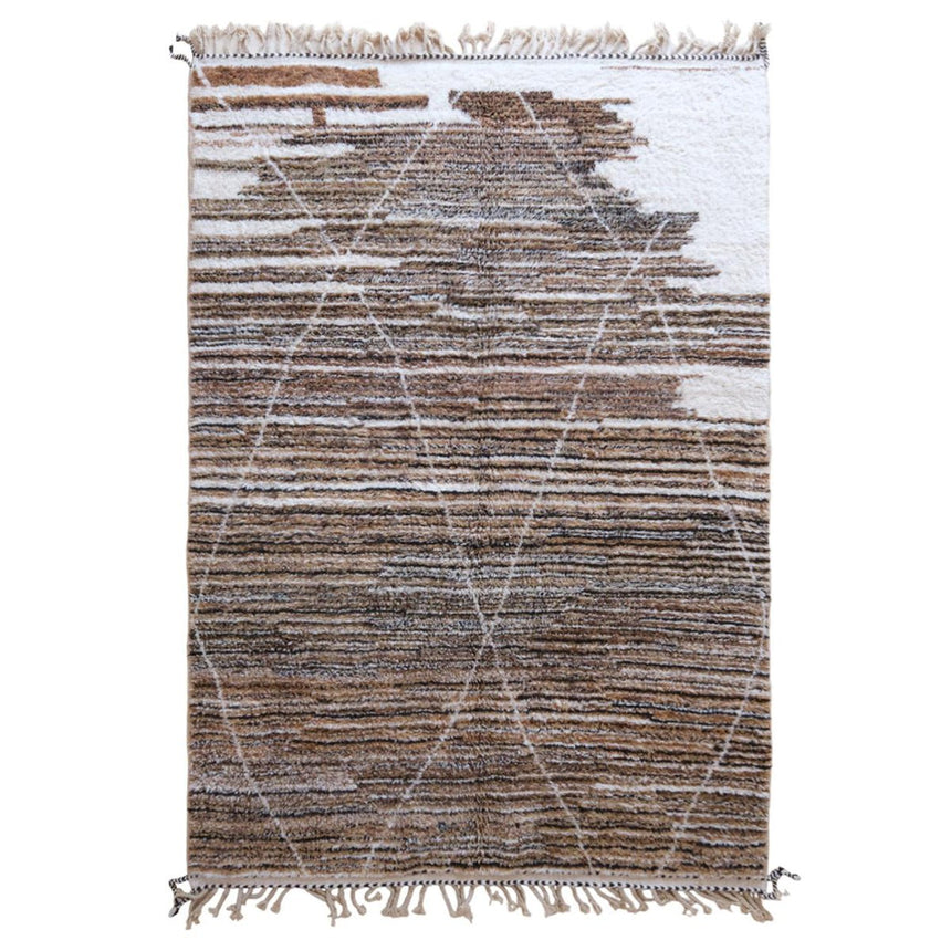 Tapis Berbere marocain pure laine 306 x 202 cm - AFKliving