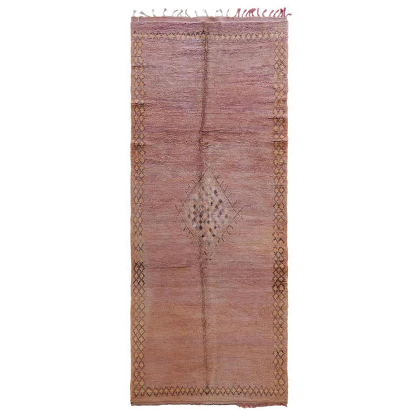 Tapis Berbere marocain pure laine 340 x 134 cm - AFKliving