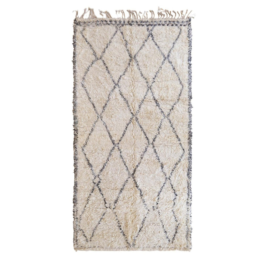 Tapis Berbere marocain pure laine 340 x 170 cm - AFKliving