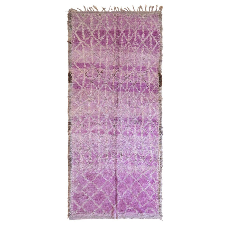 Tapis Berbere marocain pure laine 363 x 159 cm - AFKliving