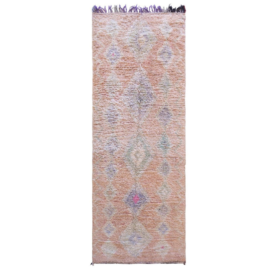 Tapis Berbere marocain pure laine 374 x 139 cm - AFKliving