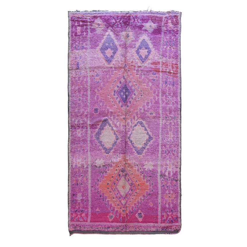 Tapis Berbere marocain pure laine 376 x 189 cm - AFKliving