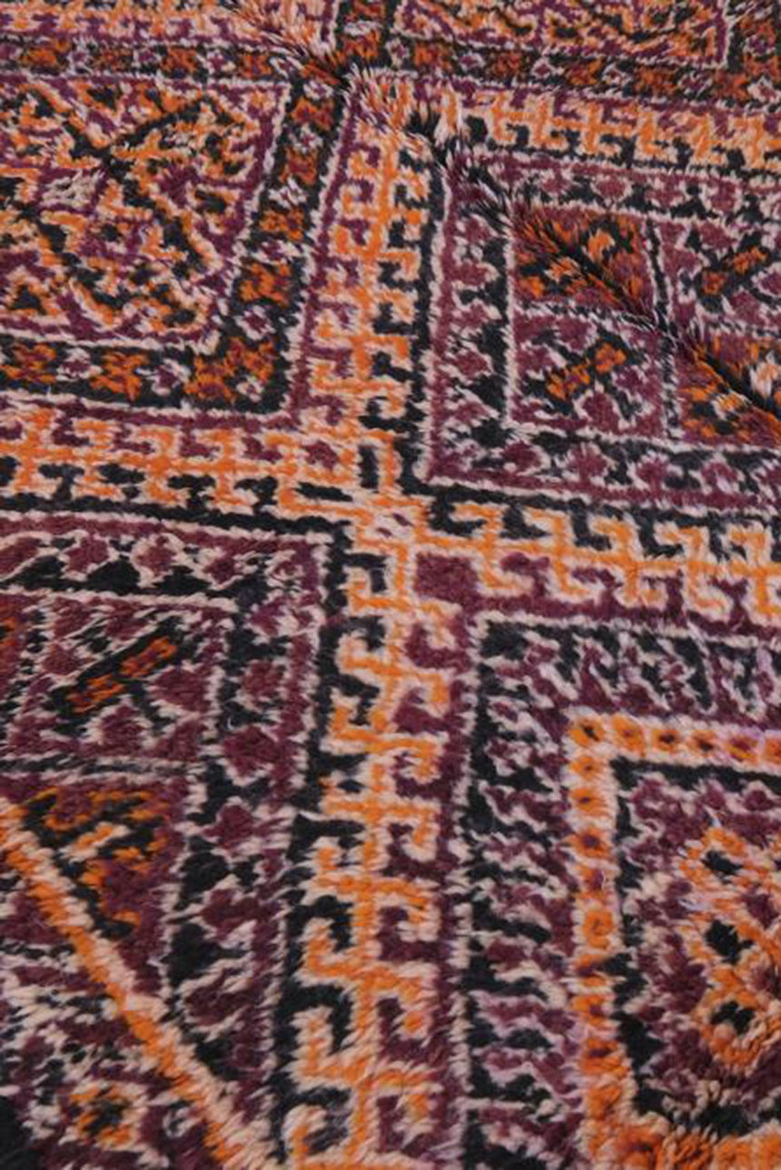 Tapis Berbere marocain pure laine 402 x 180 cm - AFKliving