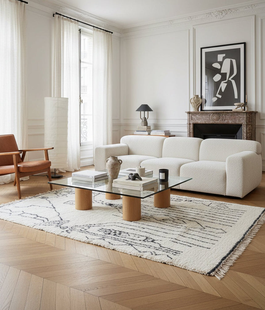 Tapis berbère marocain pure laine - AFKliving