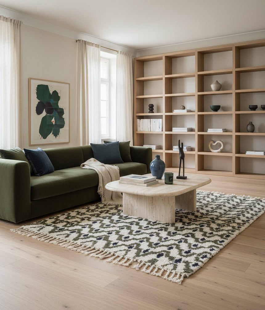 Tapis berbère marocain pure laine - AFKliving