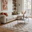 Tapis berbère marocain pure laine à carreaux - AFKliving