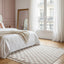Tapis berbère marocain pure laine à carreaux - AFKliving