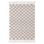 Tapis berbère marocain pure laine à carreaux - AFKliving