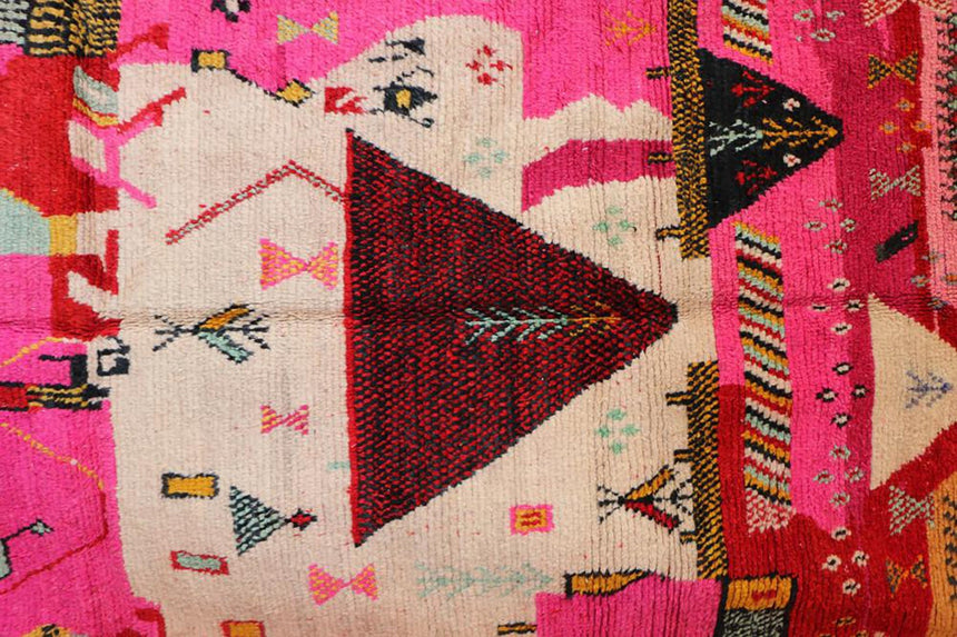 Tapis Berbere marocain pure laine Boujad 170 x 265 cm - AFKliving