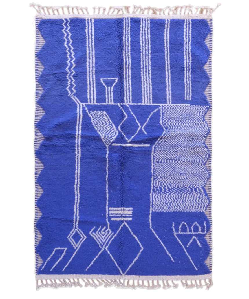 Tapis berbère marocain pure laine - tapis sur mesure - AFKliving